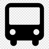 bus schedule, bus stop, bus route, bus stop near me icon svg