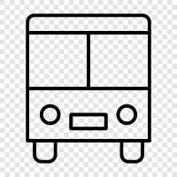 bus station, bus stop, bus route, bus timetable icon svg