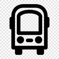 bus stop, bus route, bus schedule, bus stop near me icon svg