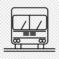 bus stop, bus route, bus system, Bus icon svg