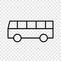 bus stop, bus route, bus timetable, bus stop location icon svg