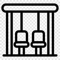 Bushaltestelle, Transitzentrum, Transport, Transportsystem symbol