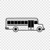 bus, public transportation, transportation, city transportation icon svg