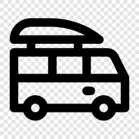 bus, vehicle, transportation, truck icon svg