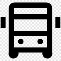 bus, buses, transport, transportation icon svg