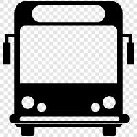 bus, bus stop, bus route, bus stop near me icon svg