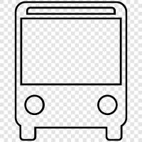 Bus, Bushaltestelle symbol