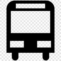 Bus, Bushaltestelle, Transit, Transport symbol