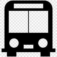 Bus, Bushaltestelle symbol