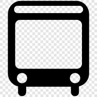 bus, bus stop, bus stop schedule, bus stop times icon svg