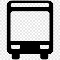 bus, bus stop, public transportation, city transportation icon svg