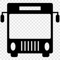 Bus, Bushaltestelle symbol