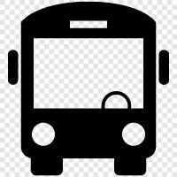 bus, bus stop, bus stop near me icon svg