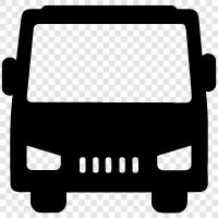 Bus, Bushaltestelle, Buslinie, Busfahrplan symbol