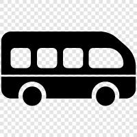 bus, public bus, transport, travel icon svg