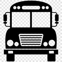 bus, commuter bus, transportation, travel icon svg