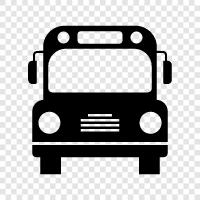 bus, public transportation, city bus, intercity bus icon svg