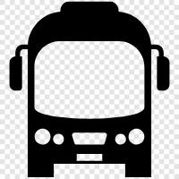 bus, public transportation, transportation, commuting icon svg