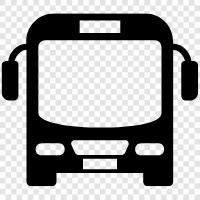 Bus, Bushaltestelle, Busbahnhof, Buslinie symbol