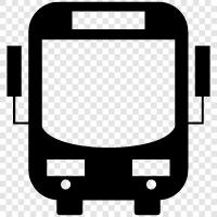 bus, public transportation, transit, transportation icon svg