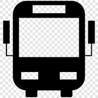 bus, bus stop icon svg