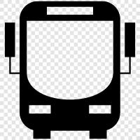 Bus, Bushaltestelle, Busbahnhof, Buslinien symbol