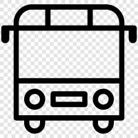 Bus, öffentliche Verkehrsmittel, Transport, Fahrt symbol