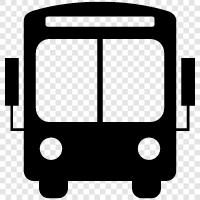 bus, bus stop, bus station icon svg