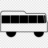 Bus, Transport, Bushaltestelle, Buslinie symbol