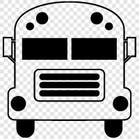 Bus, Bushaltestelle symbol