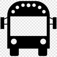 bus, buses, transportation, commuting icon svg