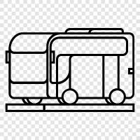 Bus, Bushaltestelle, Bushaltestellenschilder, Buslinie symbol
