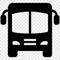 Busse, öffentliche Verkehrsmittel, Massenverkehr, Transport symbol