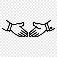 business, deals, negotiations, agreements icon svg