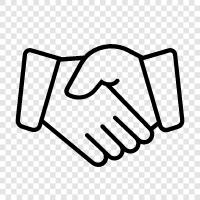 business, handshake agreement, business handshake, handshake agreement template icon svg