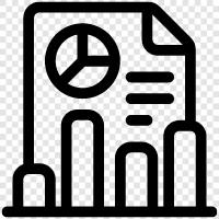 business, financial, report, analytics icon svg