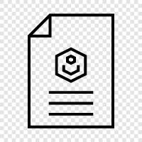 business, legal, contract, letter icon svg