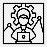 business, start up, small business, manage a business icon svg