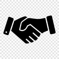 business, negotiations, deals, Handshake icon svg