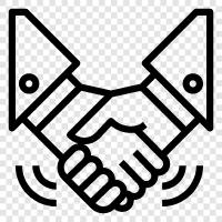 business, negotiation, contract, Handshake icon svg