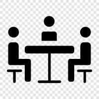 business, conference, meeting room, meeting schedule icon svg