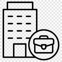 business, corporation, business corporation, company headquarters icon svg