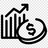 business, investment, banking, inflation icon svg