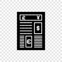 business, economy, stocks, earnings icon svg