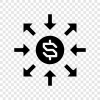 business income, business profit, business earnings, business cash flow icon svg