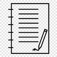 business log, journal, notes, to do list icon svg