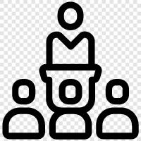 Business Meeting, Corporate Event, Meeting, Convention symbol