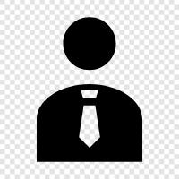 business, businessman, CEO, CFO icon svg