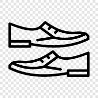 business shoes, shoes for work, dress shoes, sneakers icon svg