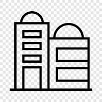 business, office, real estate, rental icon svg